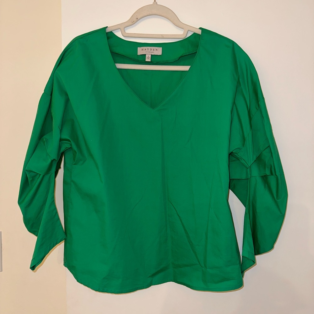 Hayden Green Blouse